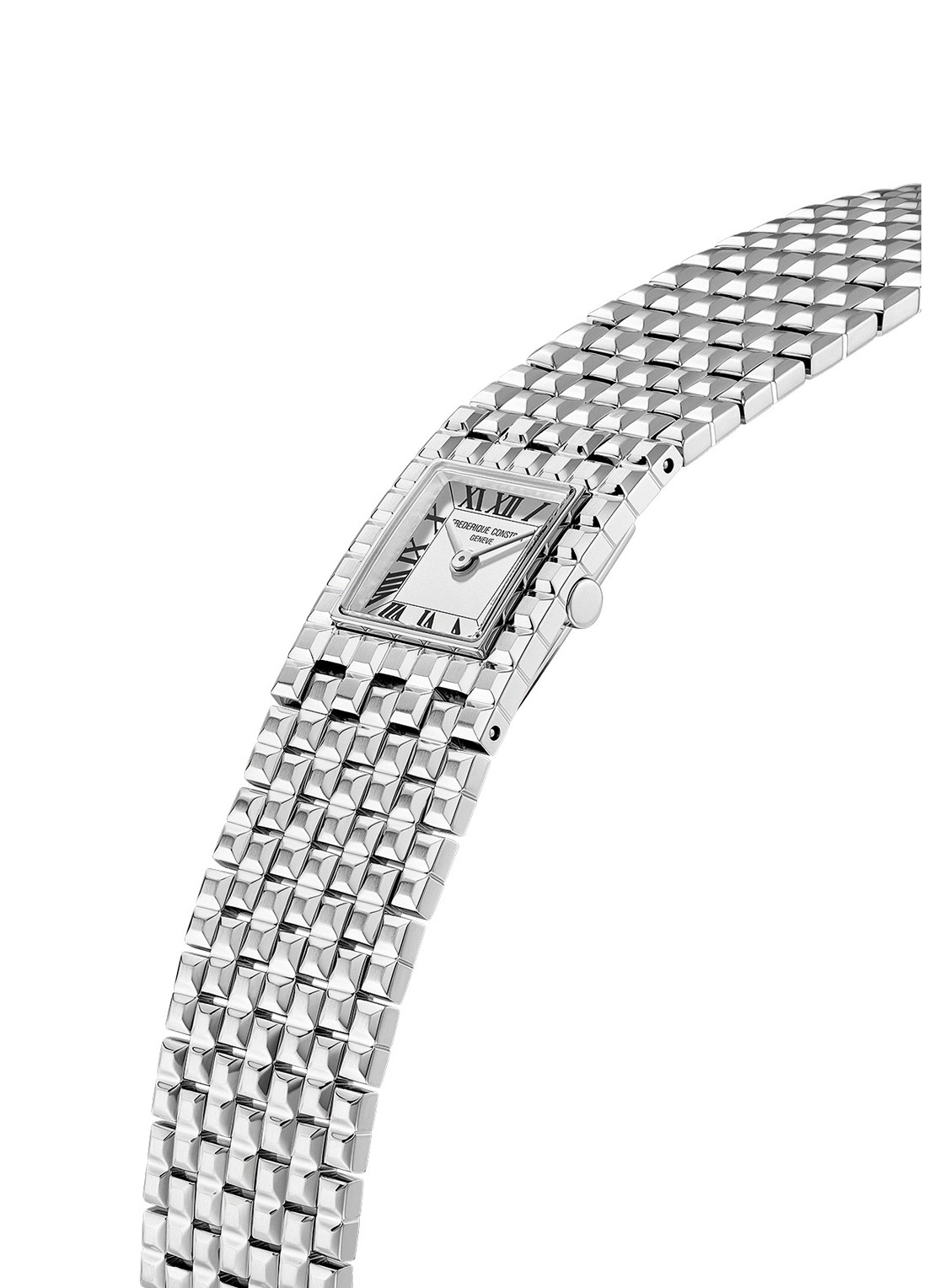 Frederique Constant Classics Manchette horloge FC-200WR1MC6B - detail 3 zilver