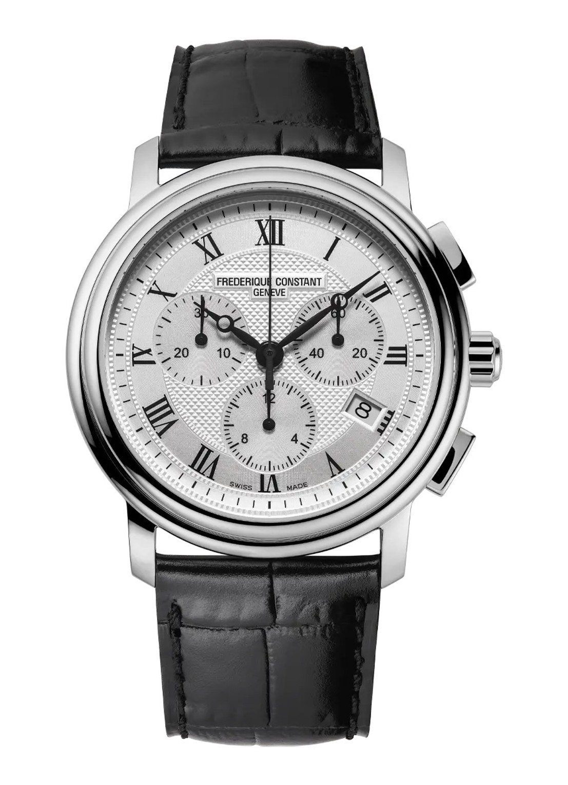 Frederique Constant Classics Quartz Chronograph horloge FC-292MC4P6 - voorkant undefined