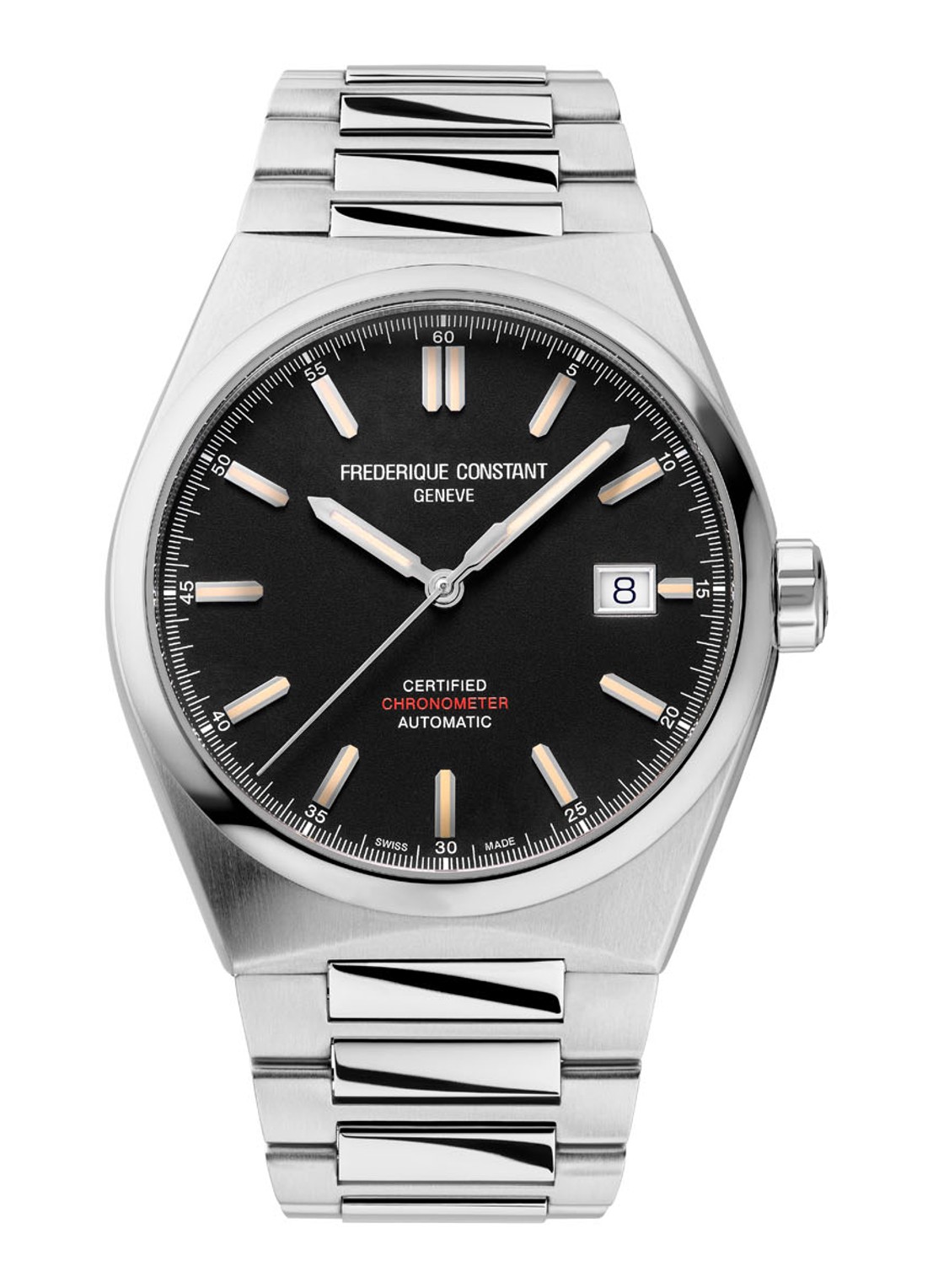 Frederique Constant Highlife Automatic Cosc horloge FC-303BBG3NH6B - voorkant zilver