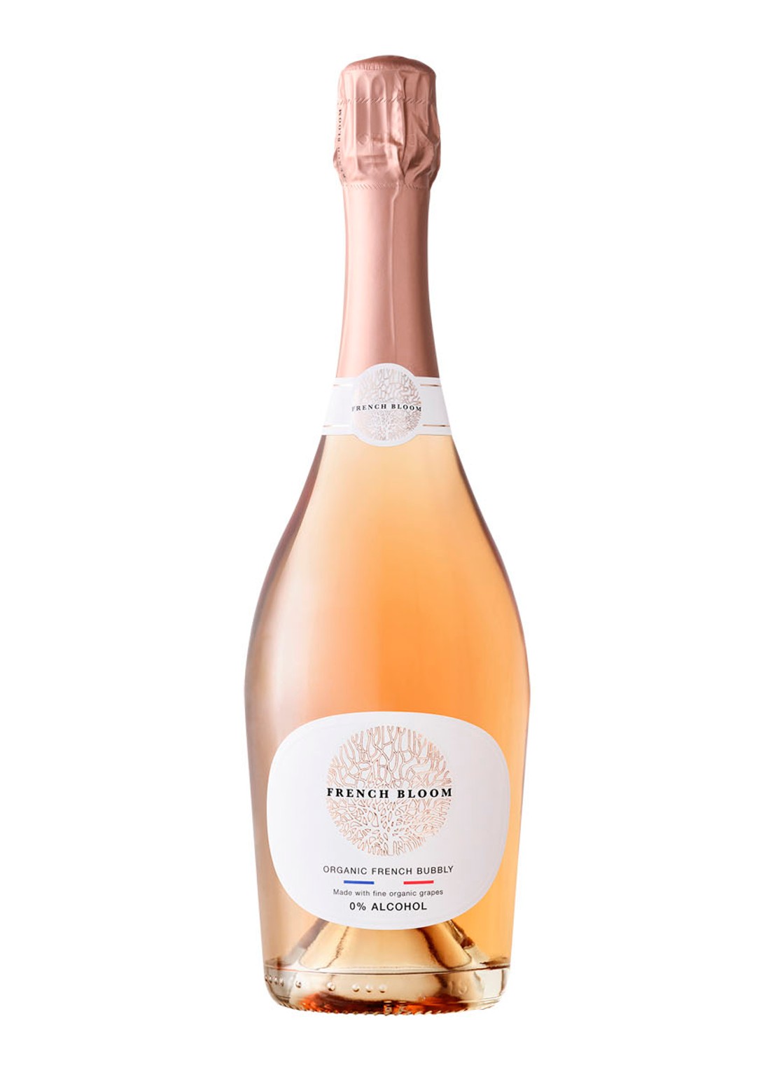 French Bloom Le Rosé  alcoholvrije mousserende rosé wijn 750 ml - voorkant 2 undefined
