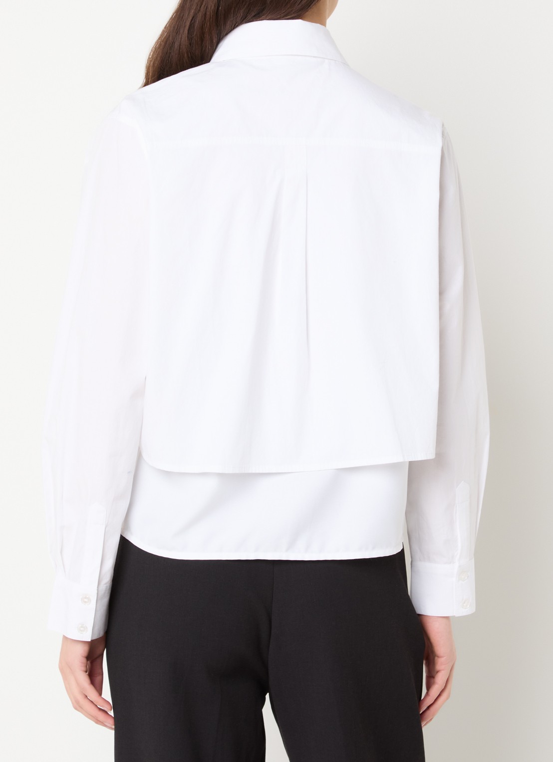 French Connection Cambria blouse met borstzakken - achterkant 2 wit
