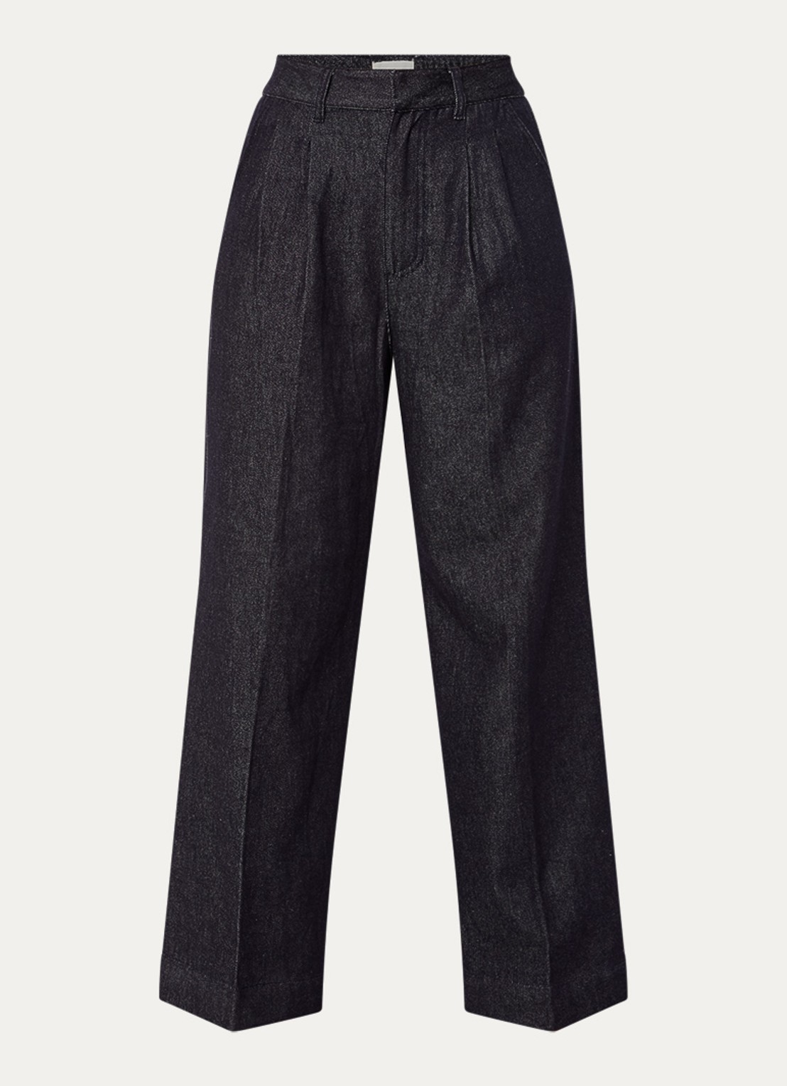 French Connection Fletcher loose fit jeans met donkere wassing - voorkant 2 indigo