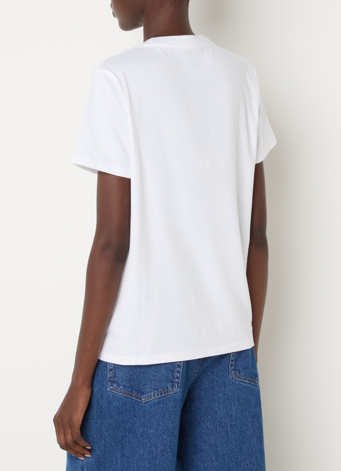 French Connection Noughts And Kisses T-shirt met print - achterkant 2 wit