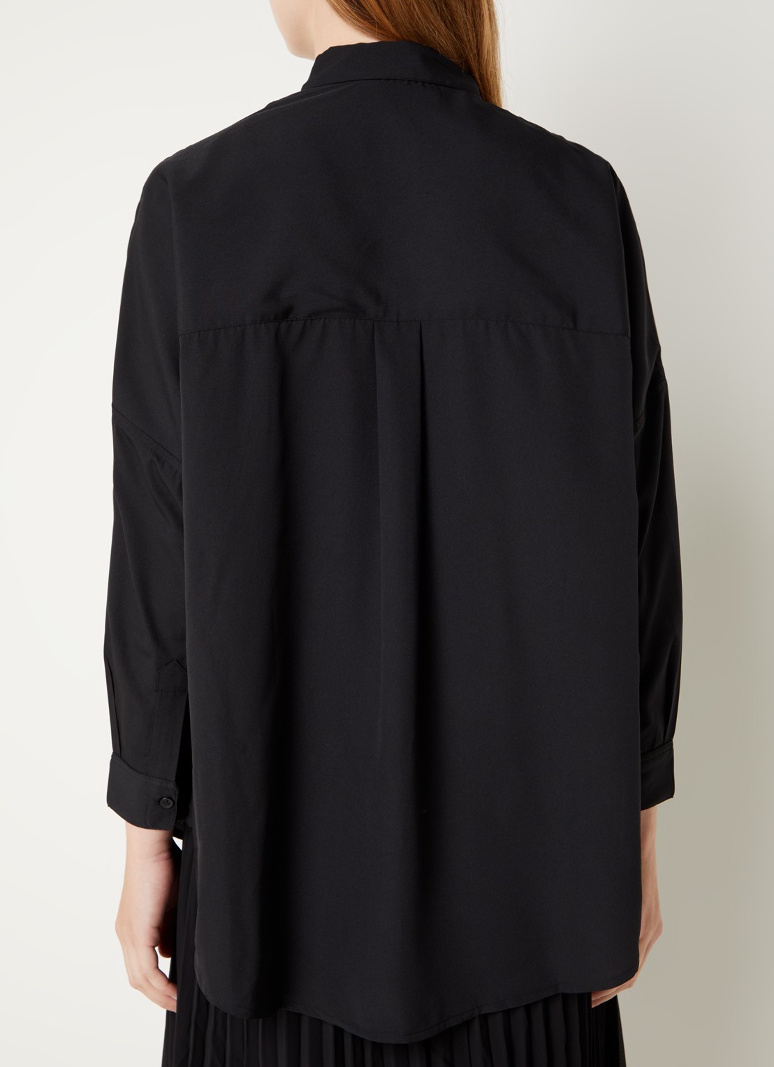 French Connection Rhodes oversized tuniek - achterkant 4 zwart