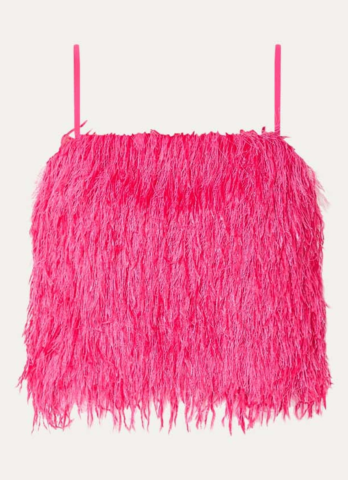 French Connection Sonia top met structuur - voorkant 2 fuchsia
