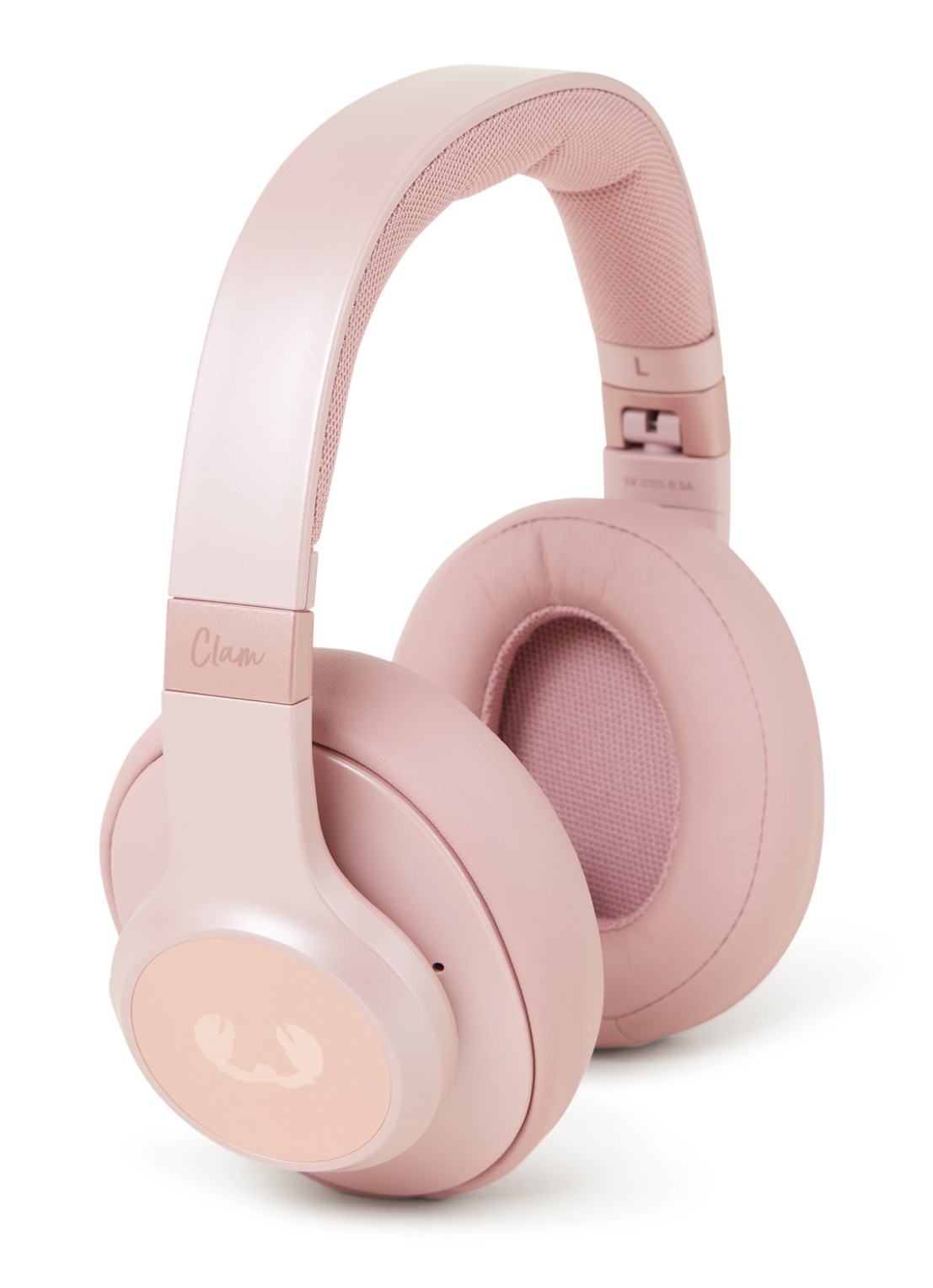 Fresh 'n Rebel Clam ANC draadloze bluetooth koptelefoon - voorkant 2 lichtroze