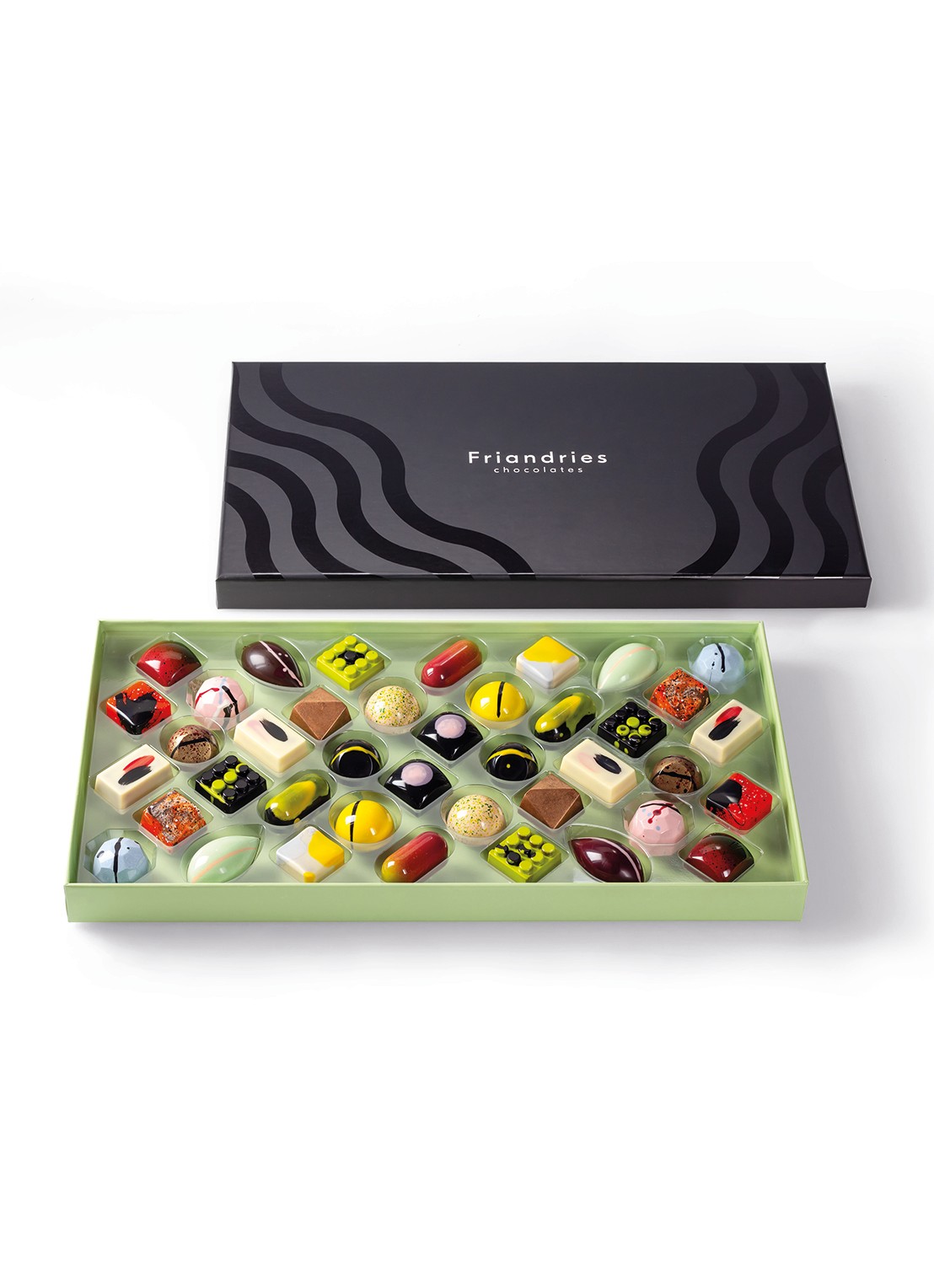 Friandries Signatures Combination Four chocolade bonbons 40 stuks - voorkant undefined
