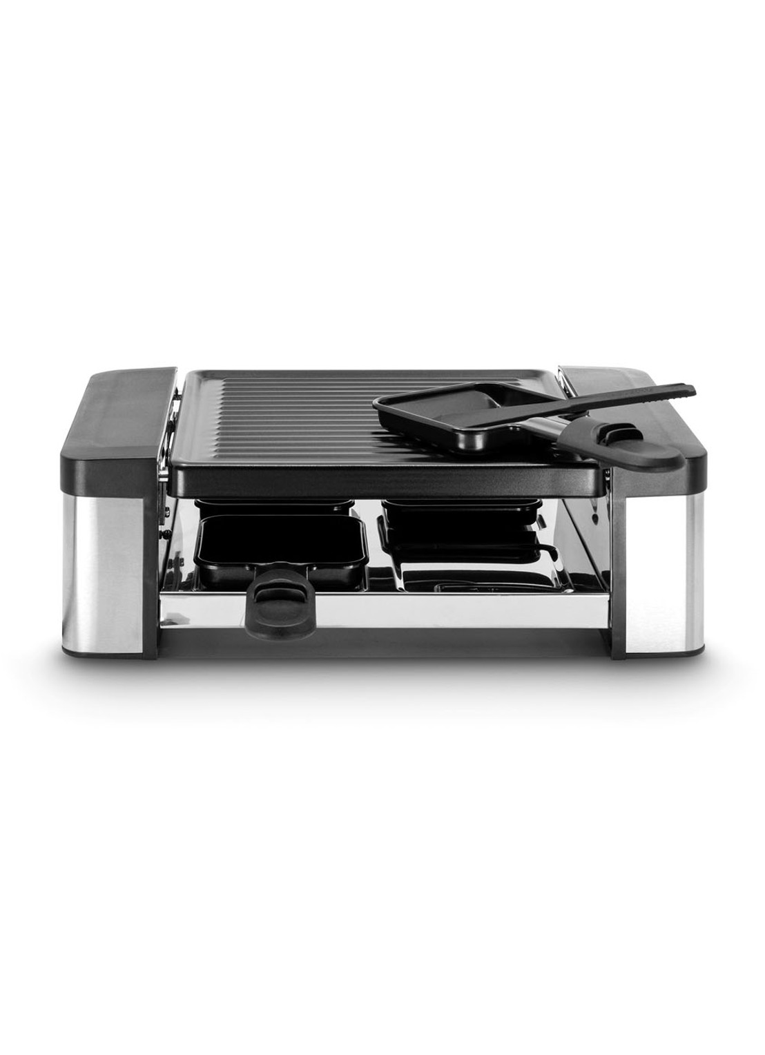 Fritel Raclette grill 32 x 21 cm RG2130 - voorkant 2 zwart