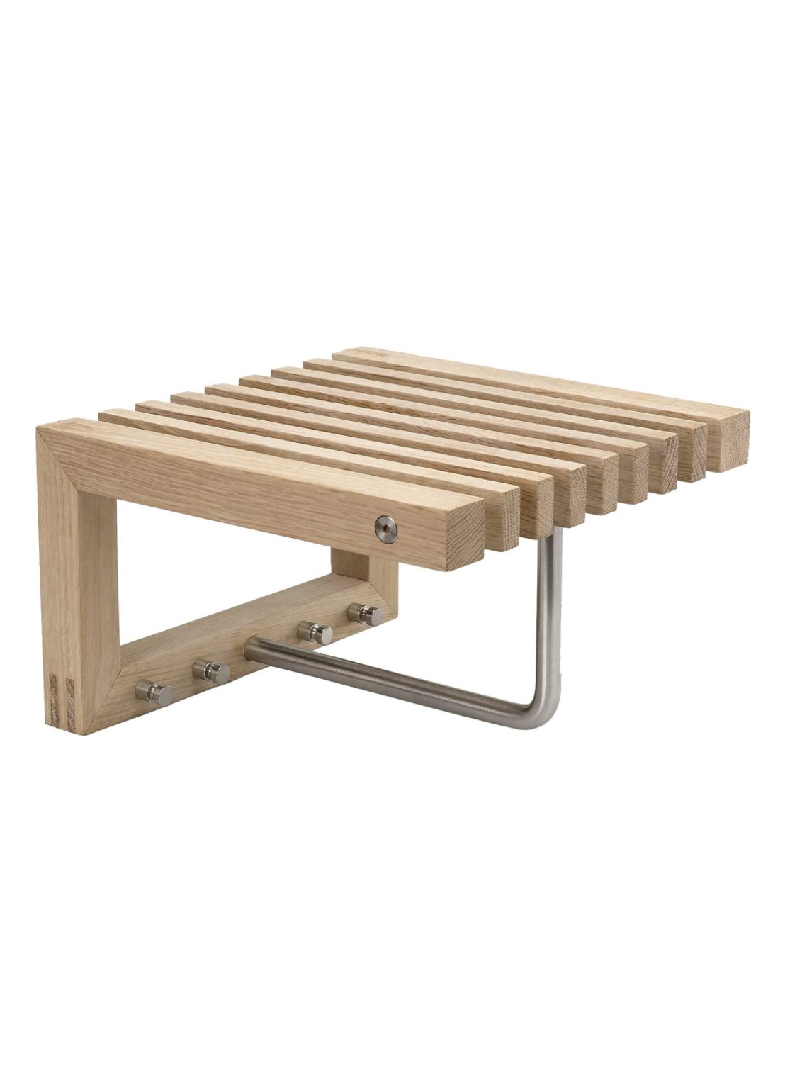 Fritz Hansen Cutter Mini wandkapstok  - voorkant naturel