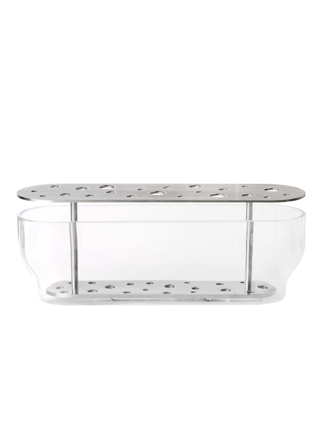 Fritz Hansen Ikebana vaas 35,5 cm - achterkant 3 transparant