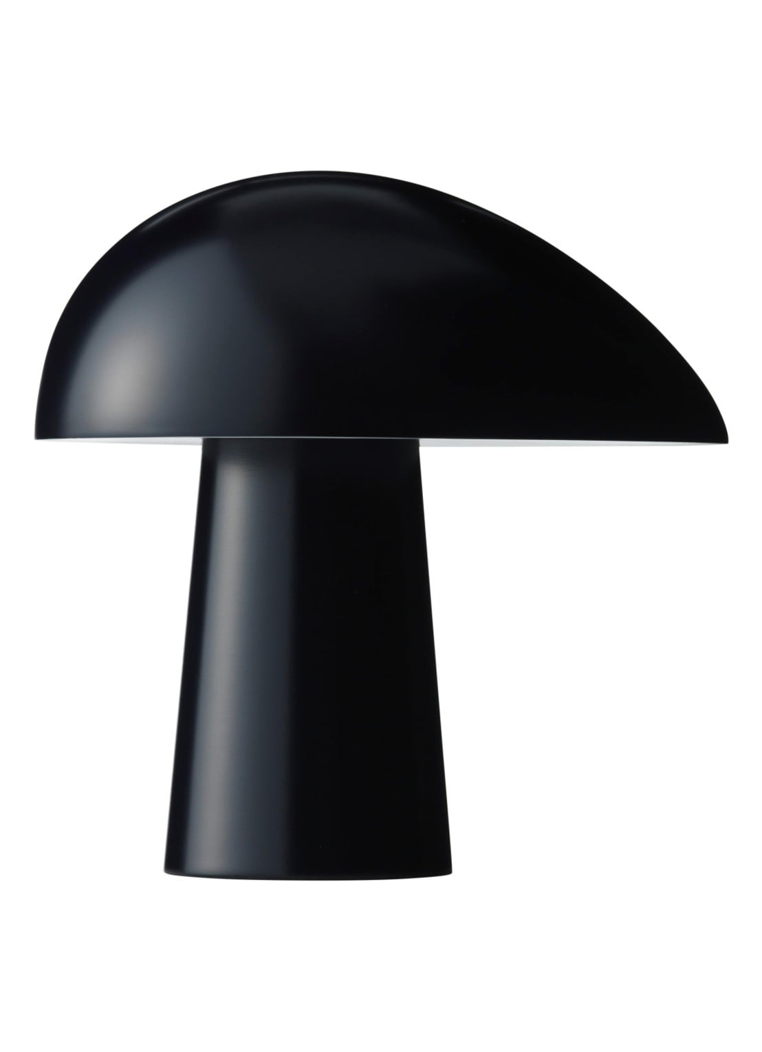 Fritz Hansen Night Owl tafellamp 29,3 cm - voorkant zwart