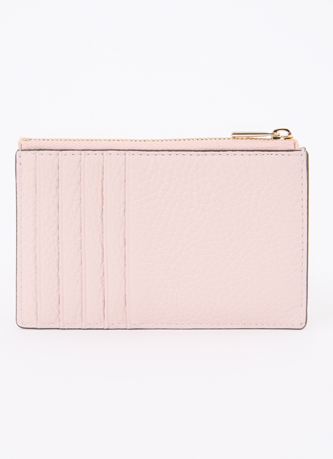 FURLA Camelia M pasjeshouder van leer - achterkant 3 lichtroze