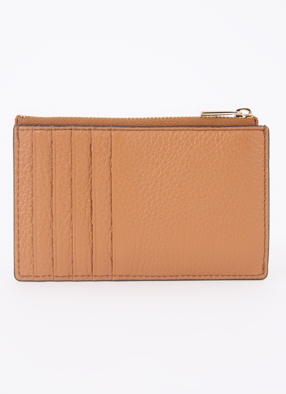 FURLA Camelia M pasjeshouder van leer - achterkant cognac