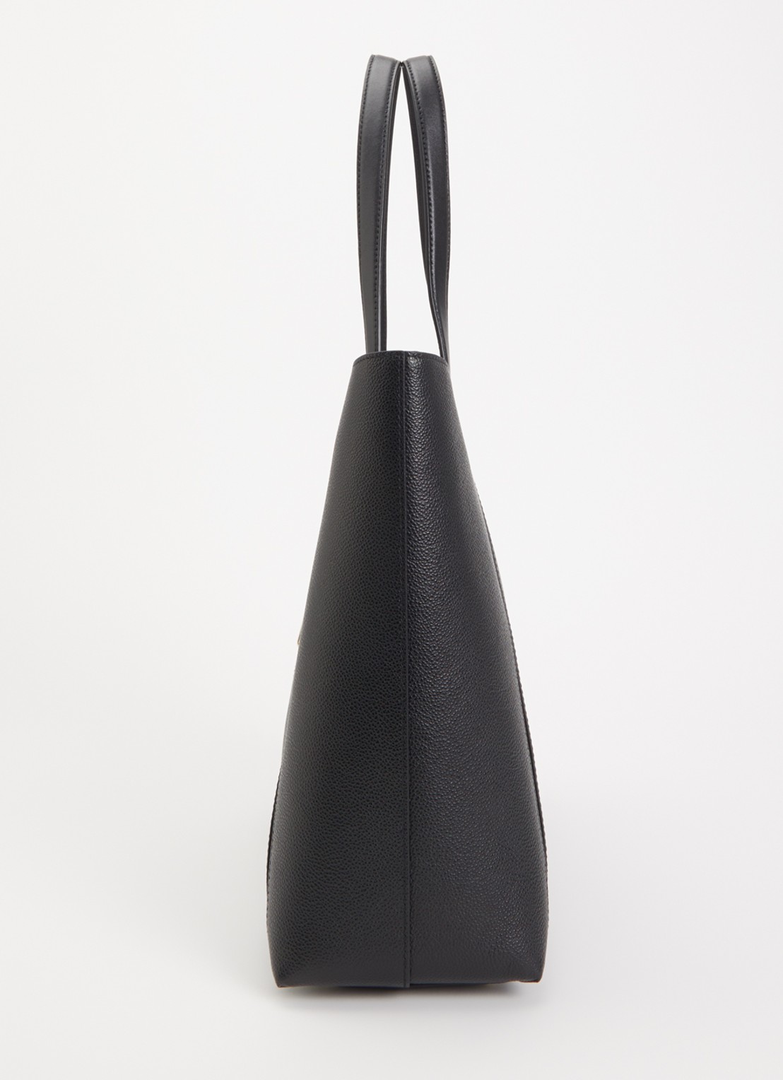 FURLA Goccia L schoudertas van kalfsleer met logo - detail 4 zwart