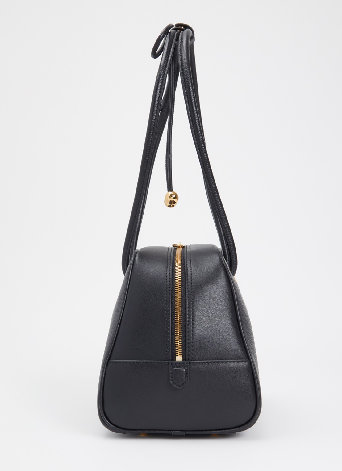 FURLA Poppy M schoudertas van leer  - detail 4 zwart