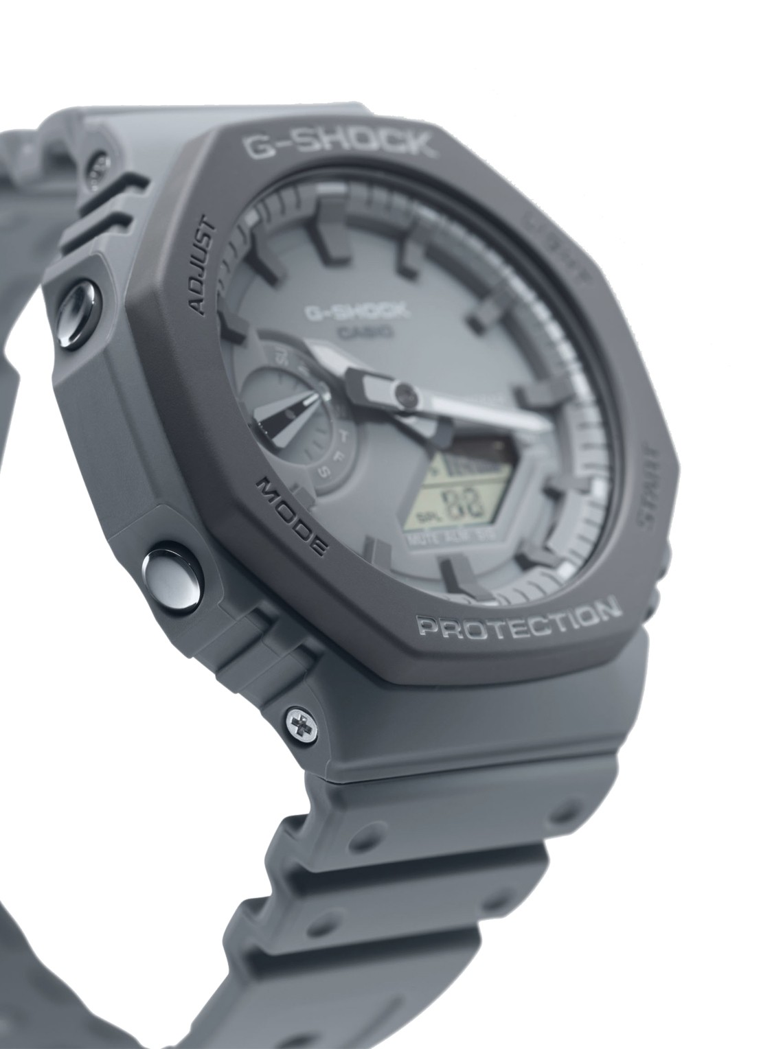 G-Shock Classic horloge GA-2110ET-8AER - detail 3 grijs