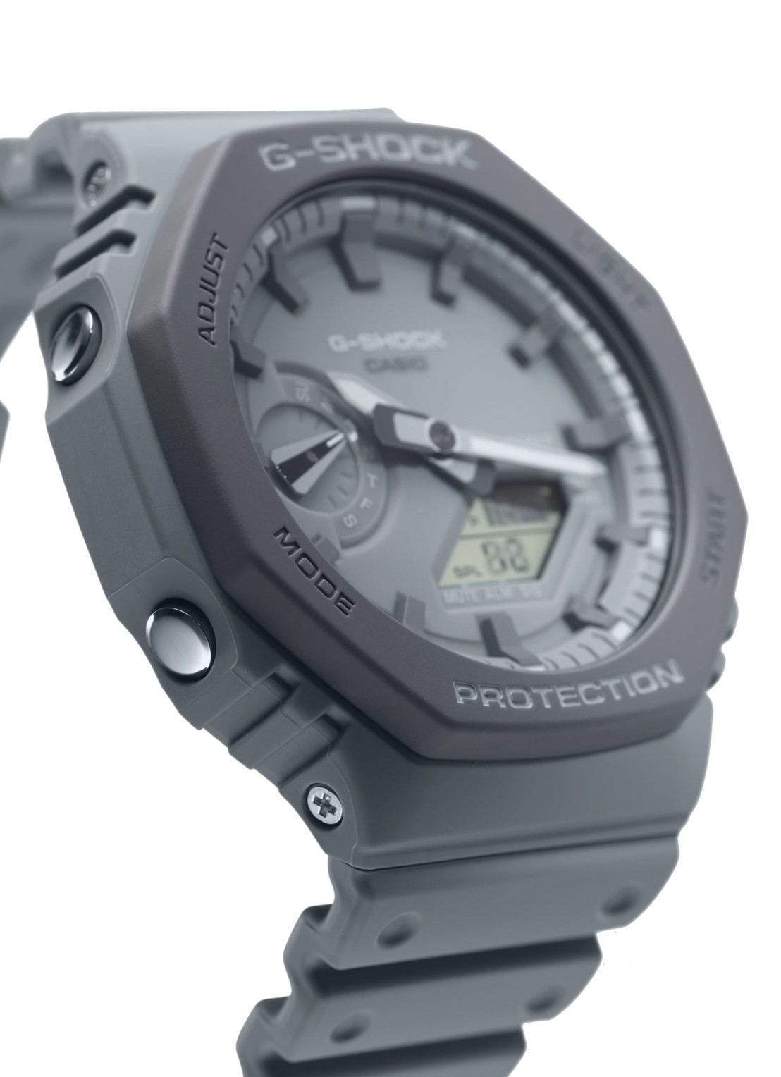 G-Shock Classic horloge GA-2110ET-8AER - voorkant 5 grijs