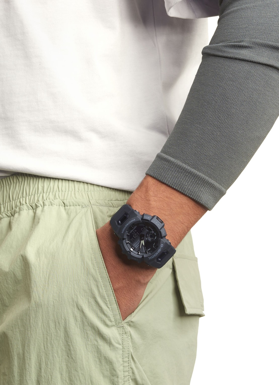 G-Shock G-Squad horloge GBA-900 - detail 2 zwart