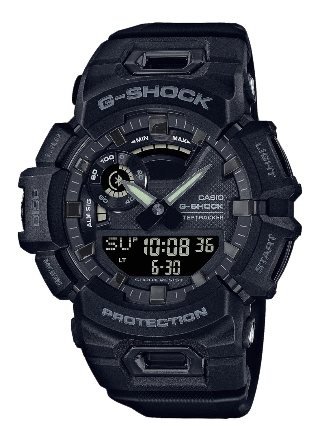 G-Shock G-Squad horloge GBA-900 - voorkant zwart