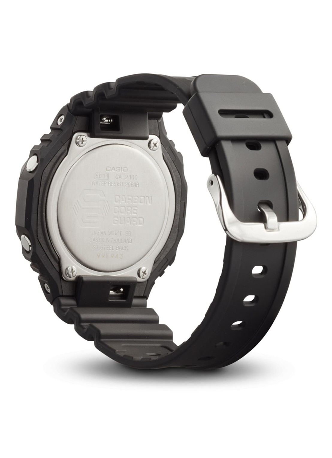 G-Shock Horloge GA-2100-1AER - voorkant 6 zwart