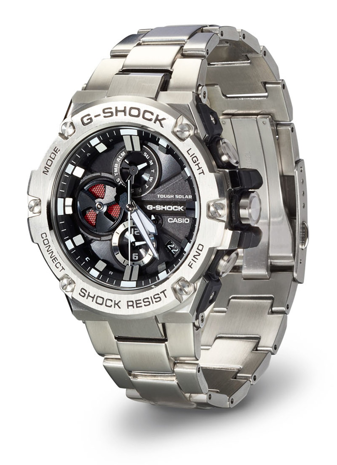 G-Shock Horloge GST-B100D-1AER - voorkant 3 zilver