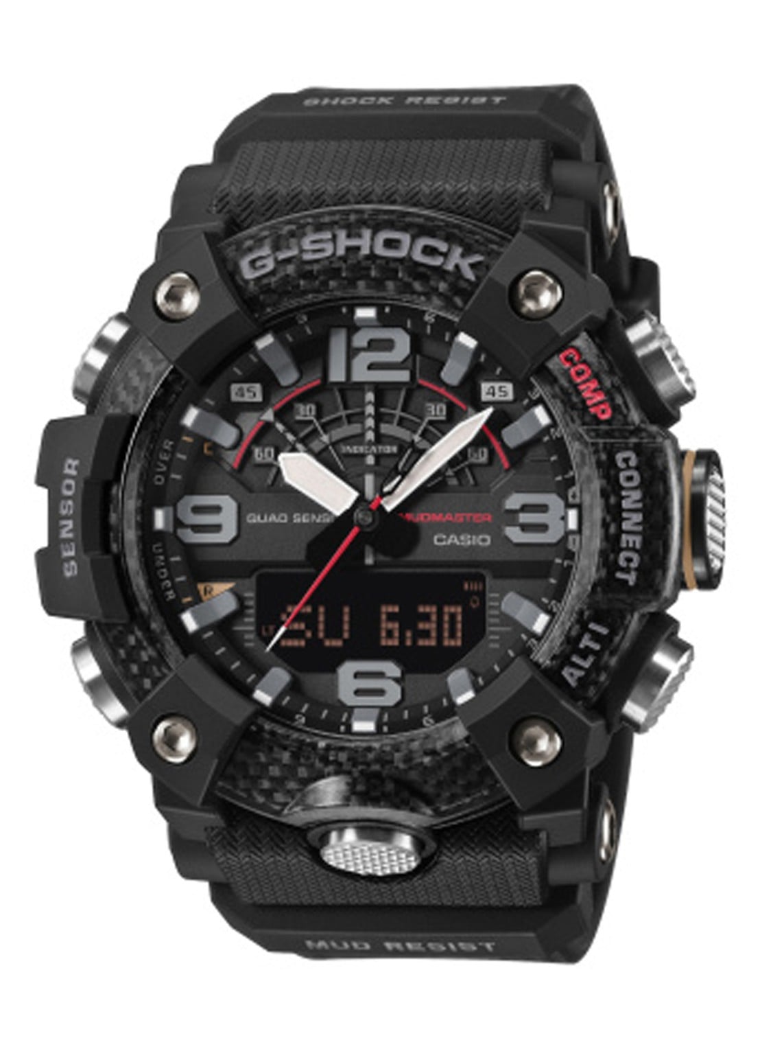 G-Shock Mudmaster horloge GG-B100X-1AER - voorkant zwart