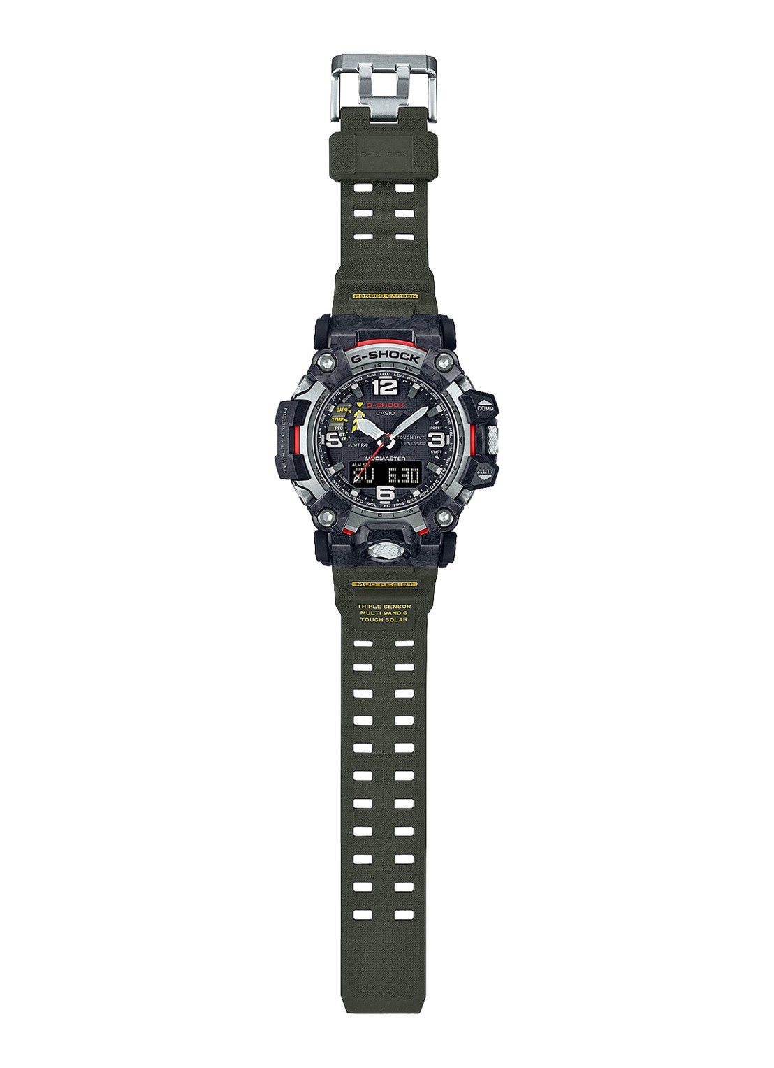 G-Shock Mudmaster horloge GWG-2000-1A3ER - detail 3 zwart