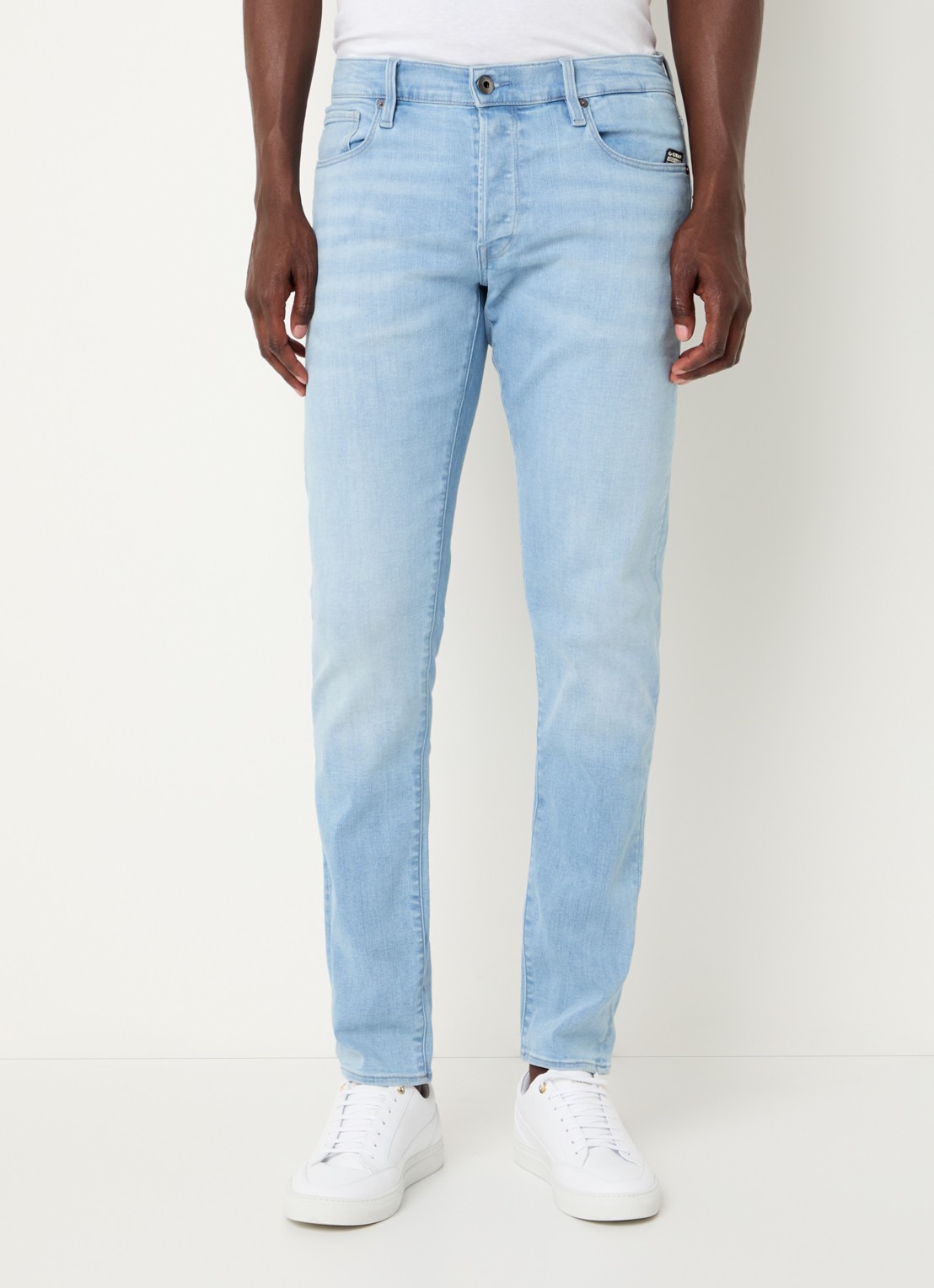 G-Star RAW G-Star 3301 Slim - detail 2 lichtblauw