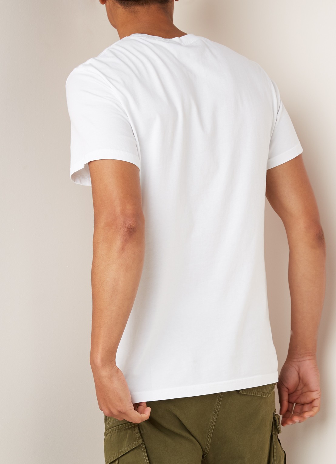 G-Star RAW Graphic T-shirt met tekstopdruk - achterkant 4 wit