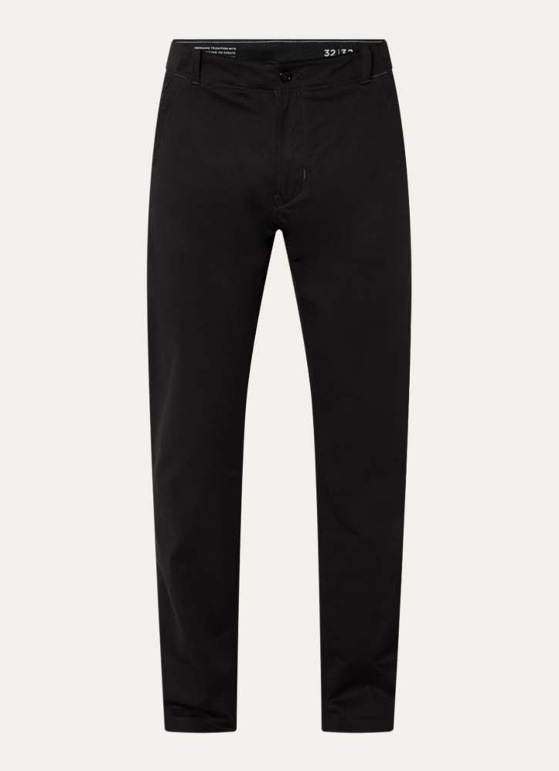 G-Star RAW Mosa straight fit chino met steekzakken - voorkant 4 zwart