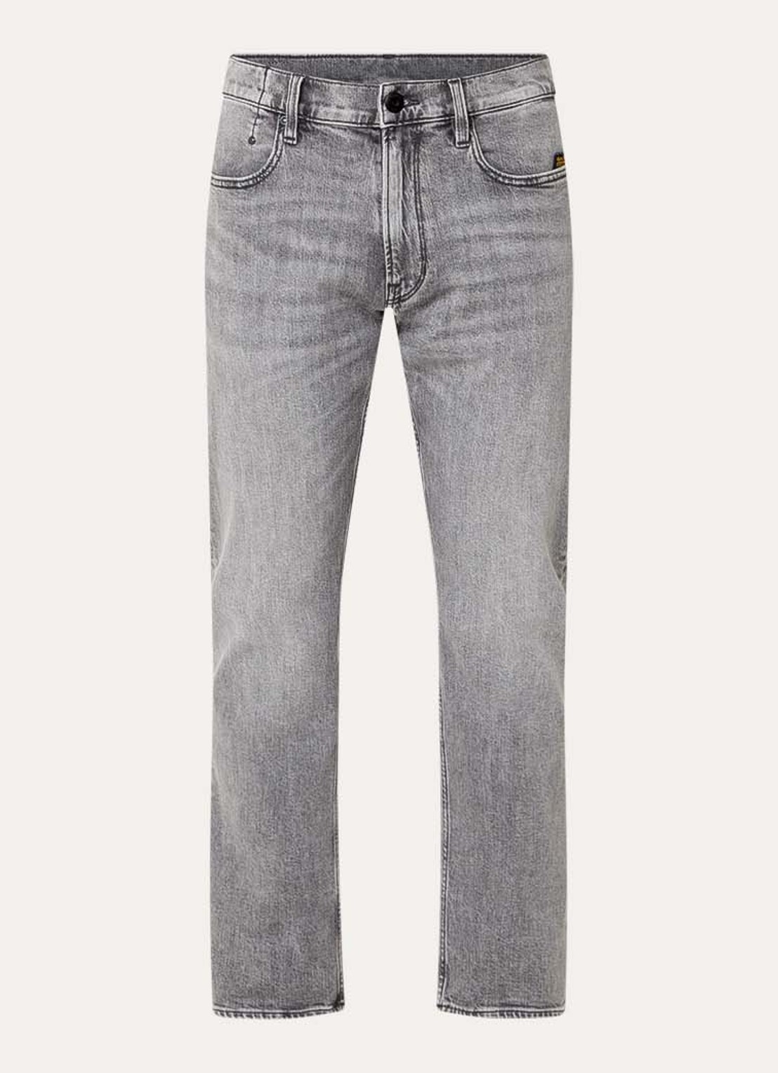 G-Star RAW Mosa straight leg jeans met gekleurde wassing - voorkant 3 grijs