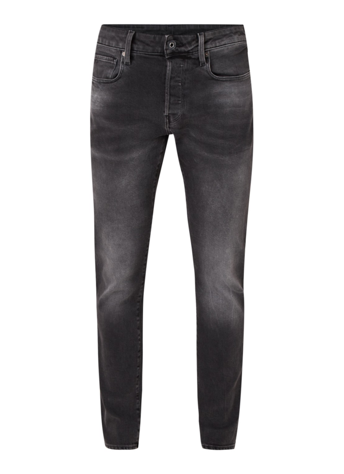 G-Star RAW Nero slim fit jeans met stretch - voorkant 4 antraciet