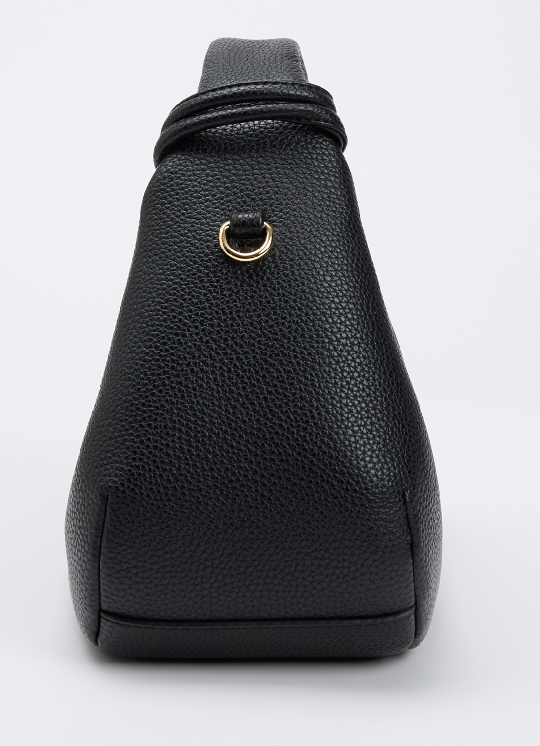 Ganni Hobo Mini handtas met afneembare schouderriem - detail 3 zwart