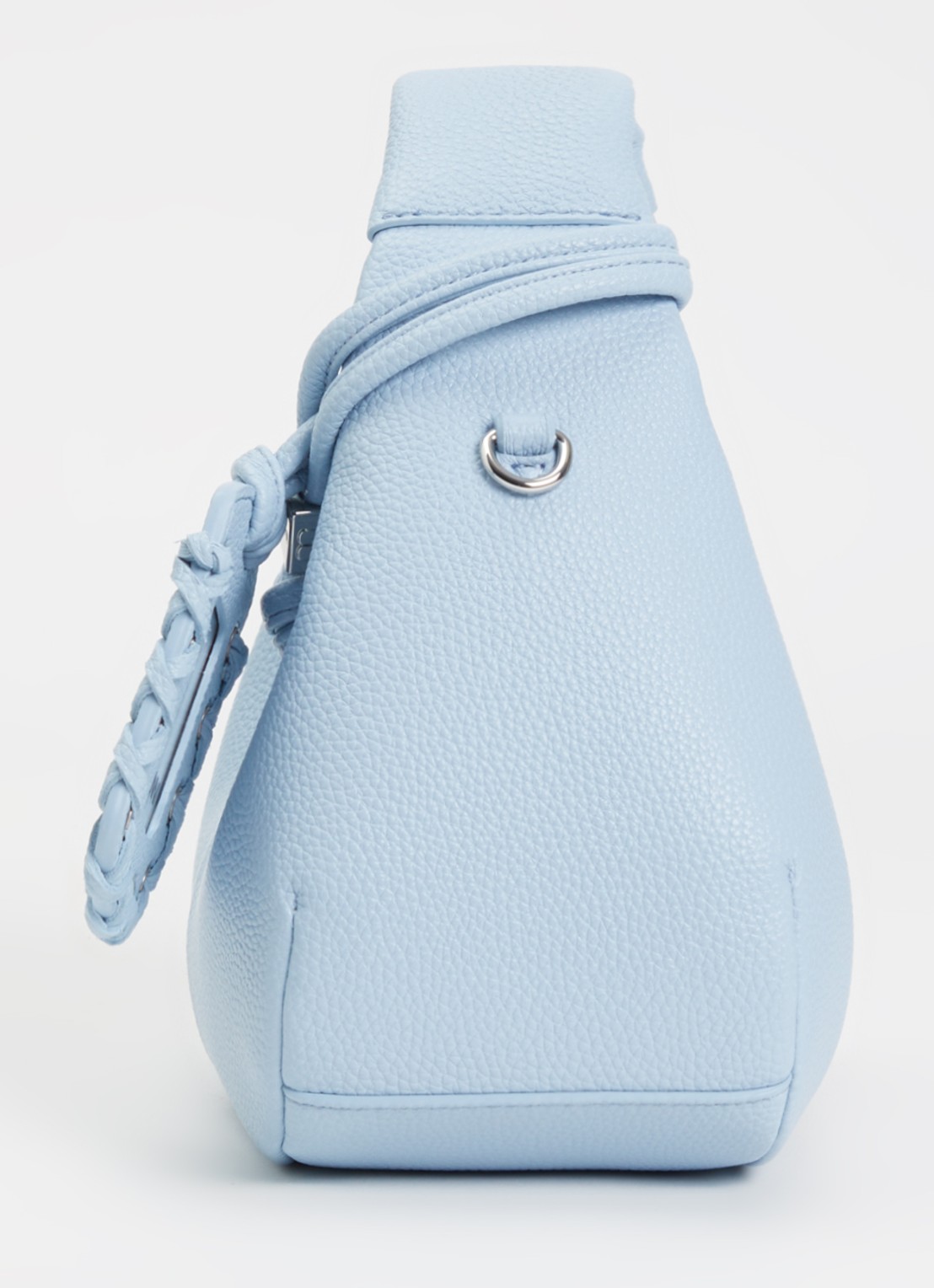 Ganni Hobo Mini handtas met afneembare schouderriem - detail 3 blauw