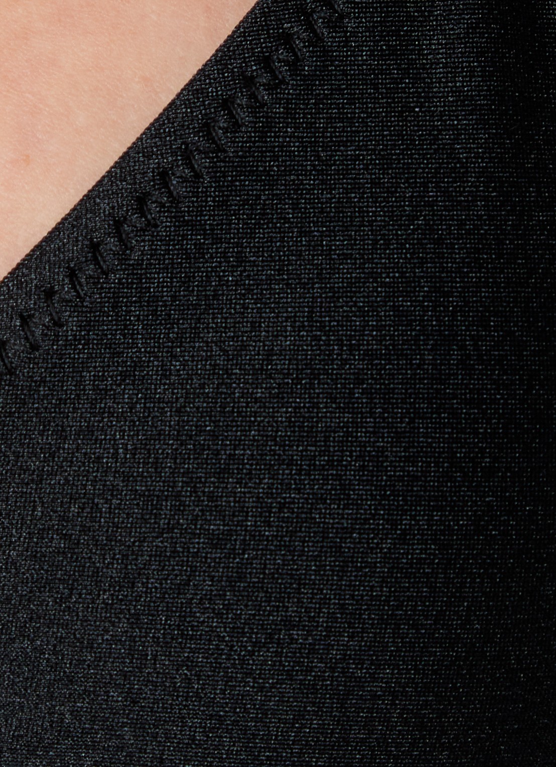Ganni Triangel bikinitop met uitneembare vulling - detail 2 zwart