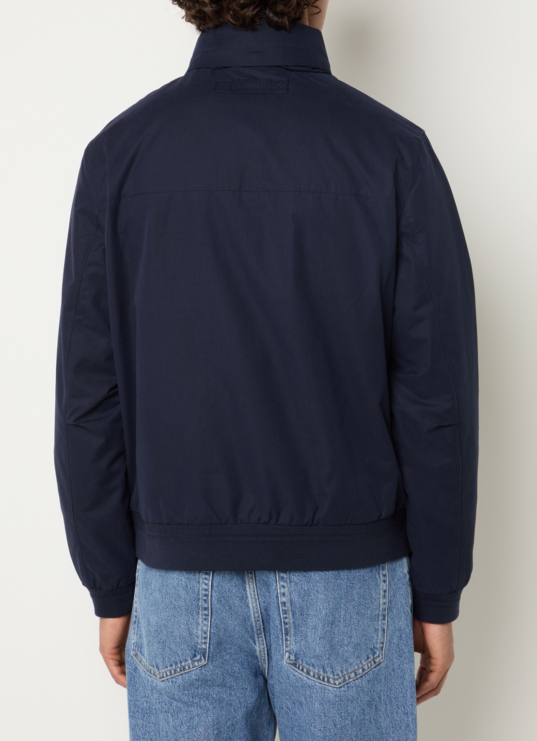 Gant Hampshire jack met ritszakken - achterkant 4 blauw