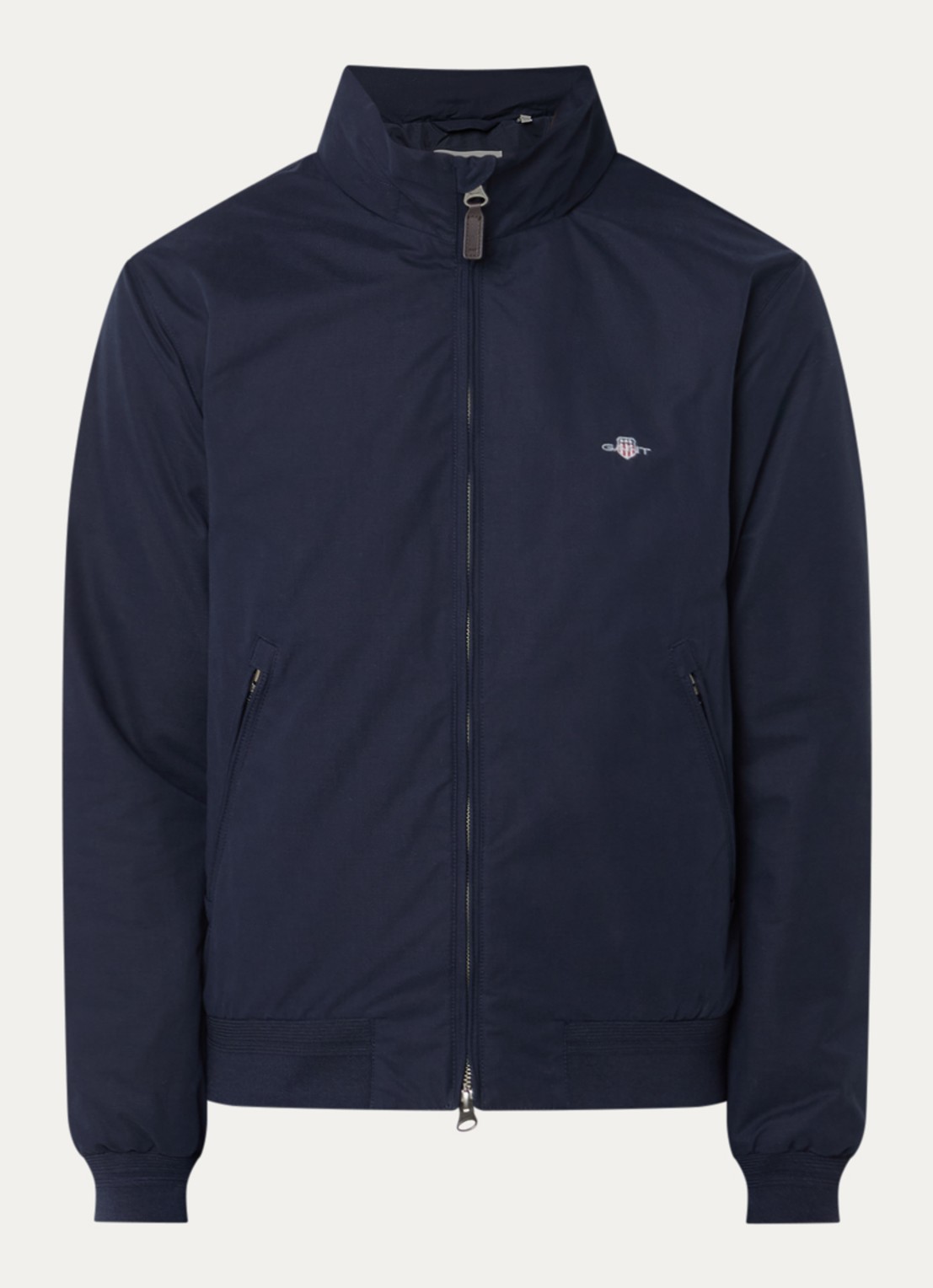 Gant Hampshire jack met ritszakken - voorkant blauw