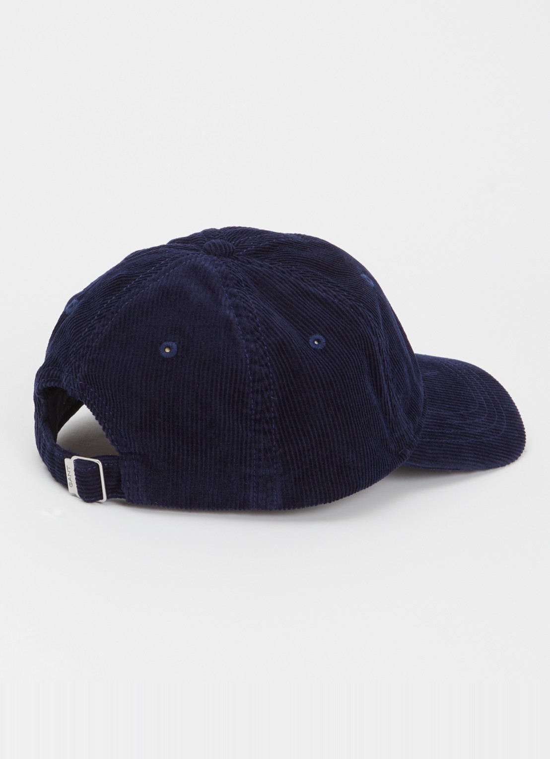 Gant Shield pet met  van corduroy met logoborduring - detail 2 donkerblauw