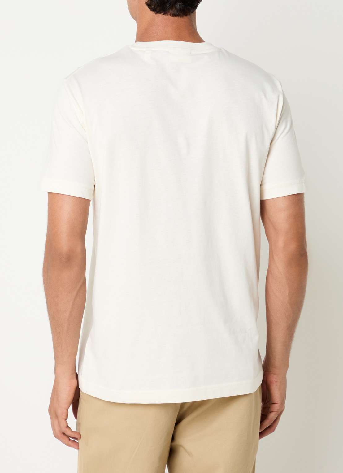 Gant T-shirt met print - achterkant 4 gebroken wit