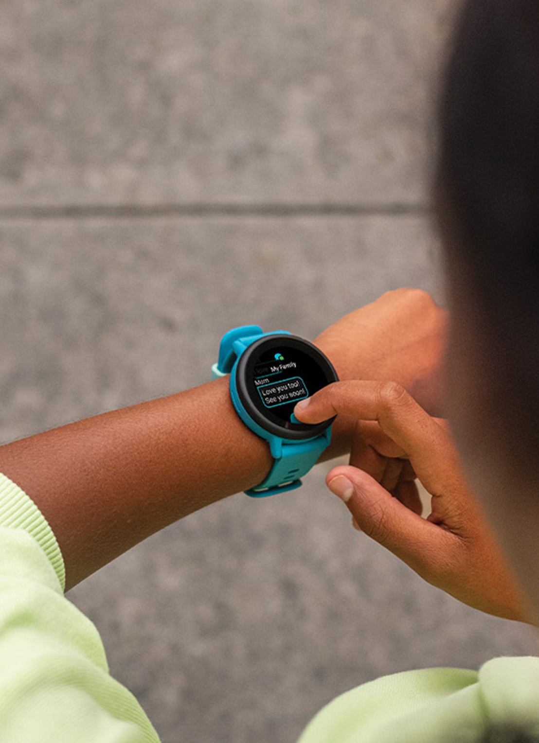 Garmin Bounce 2 smartwatch  - voorkant 2 antraciet