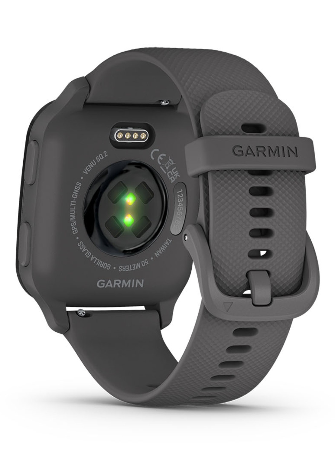 Garmin Bounce 2 smartwatch - detail 5 donkergrijs