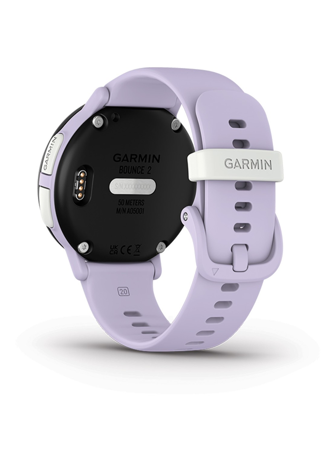 Garmin Bounce 2 smartwatch - detail 5 lila