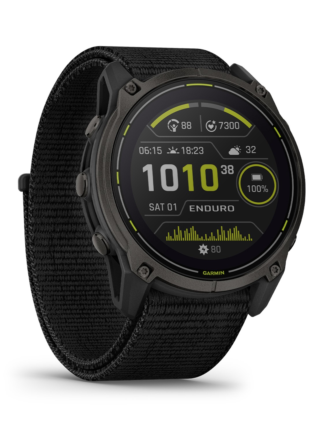 Garmin Enduro 3 - detail 2 zwart