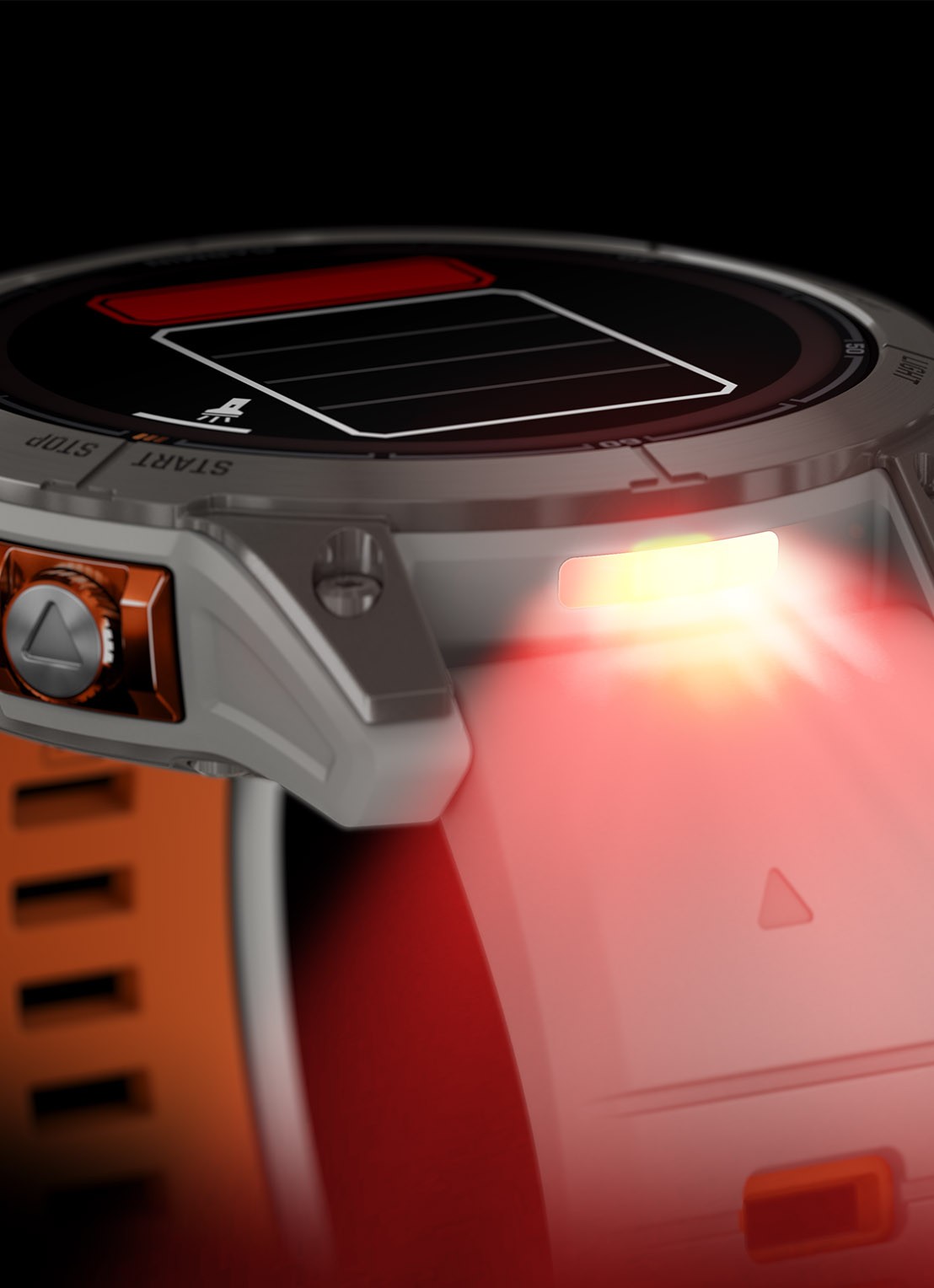 Garmin Fenix 7 Pro Sapphire Solar horloge 47 mm met saffierglas - detail 7 grijs