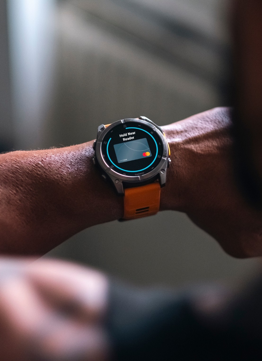 Garmin Fenix 8 47mm, AMOLED, saffier - voorkant 2 antraciet