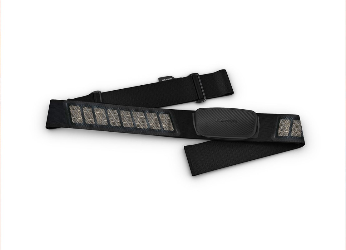 Garmin HRM-Dual™ (ANT+ & Bluetooth) hartslagband - detail zwart