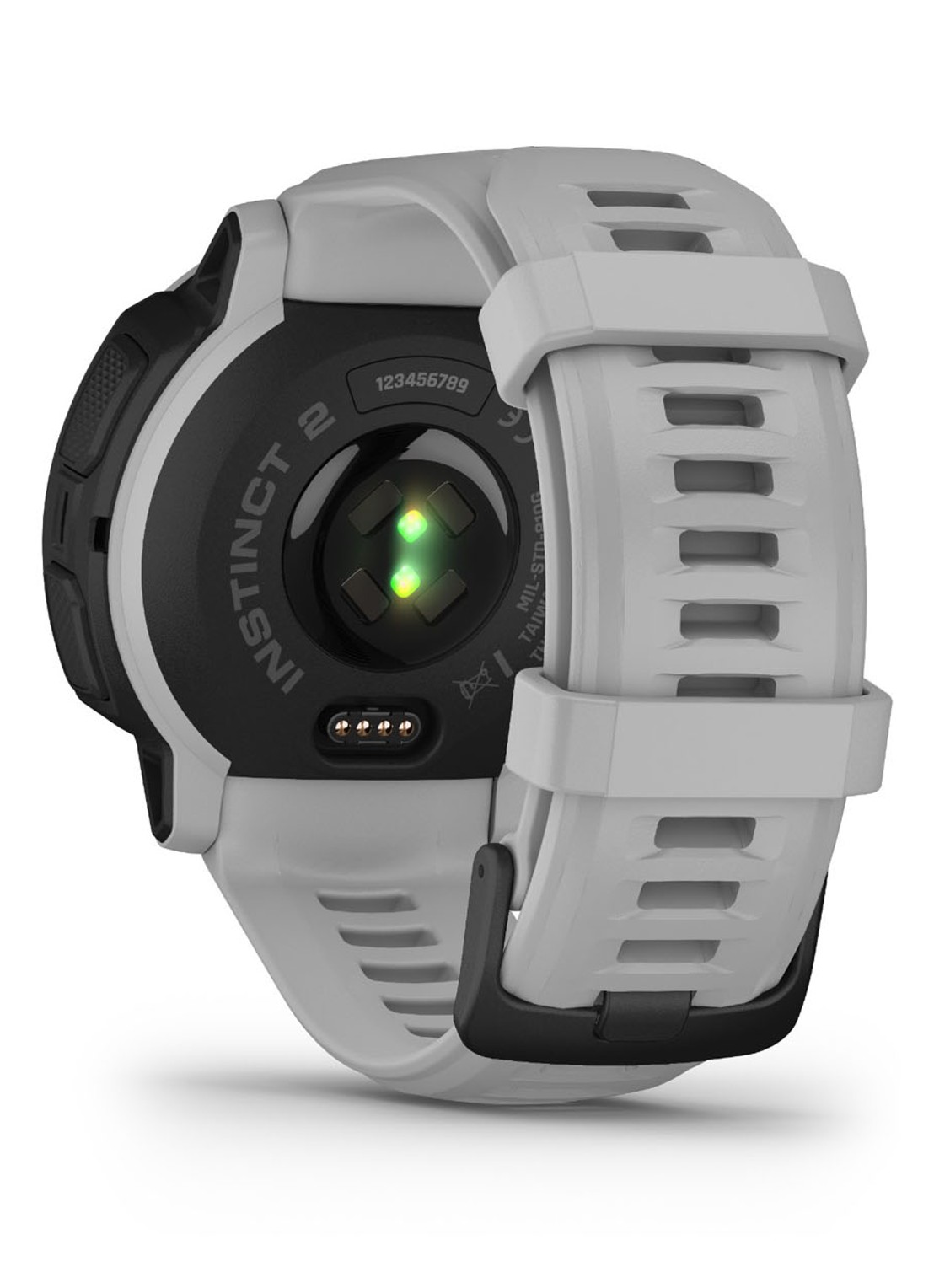Garmin Instinct 2 Solar smartwatch 45 mm - voorkant 2 grijs