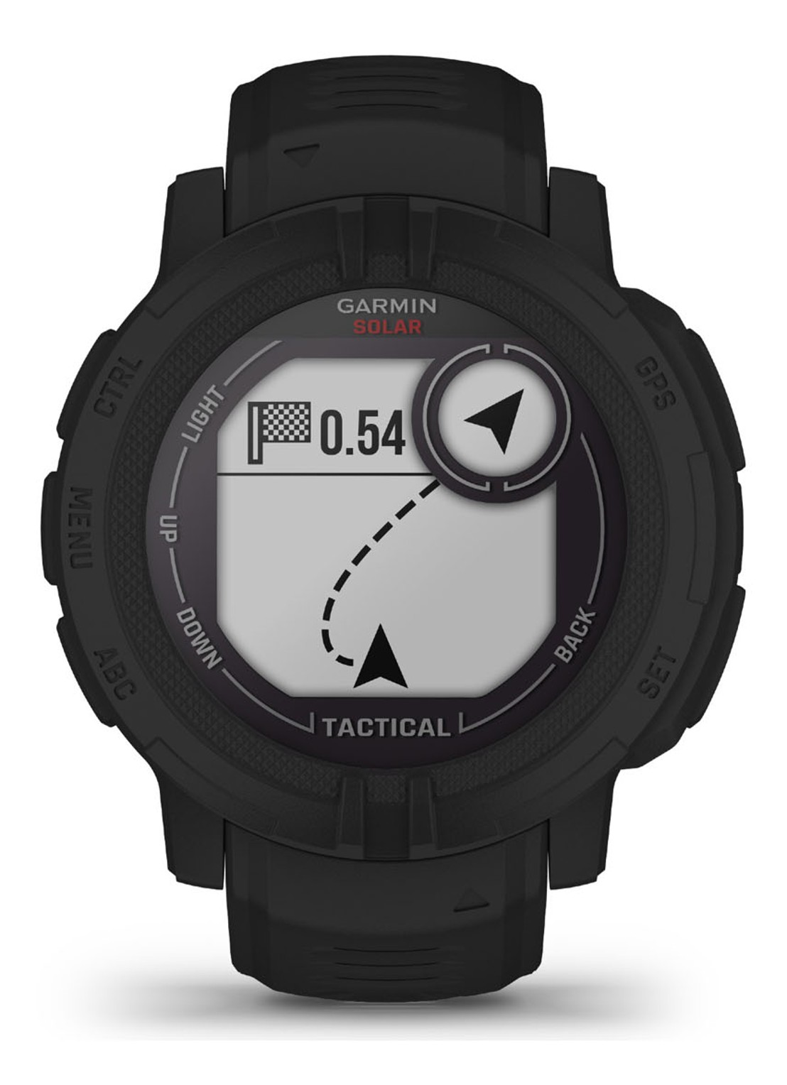 Garmin Instinct 2 Solar Tactical Edition smartwatch 45 mm - detail 2 zwart