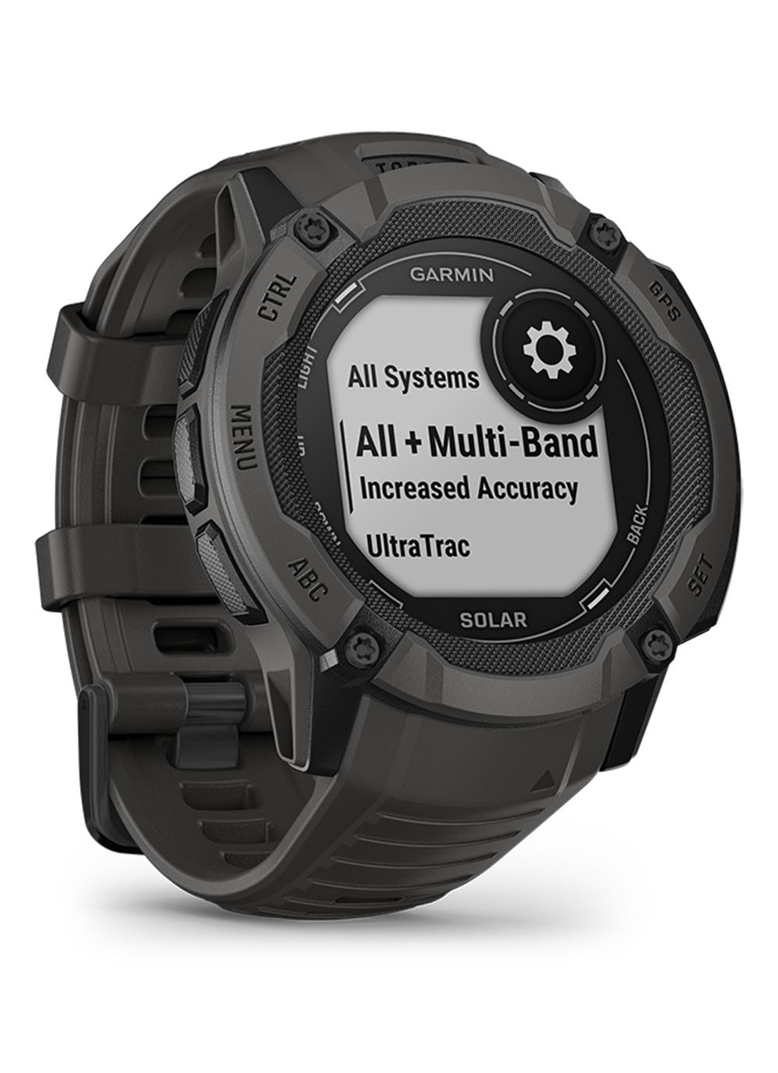 Garmin Instinct 2X Solar smartwatch 50 mm - detail 3 zwart