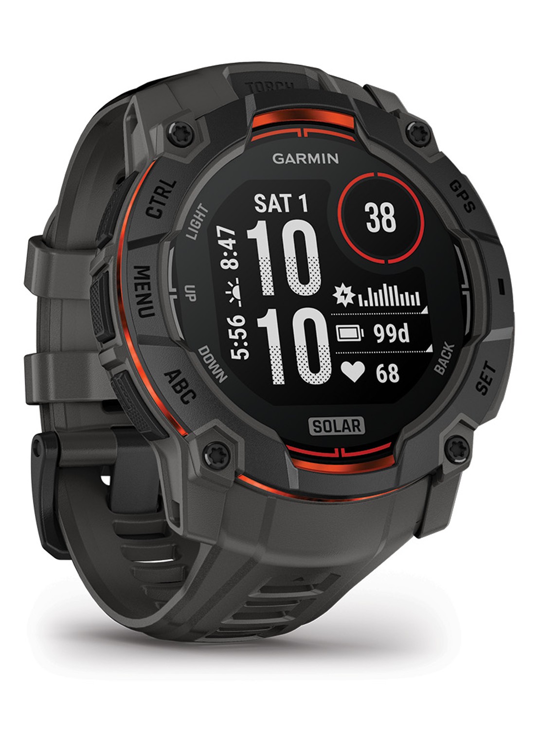 Garmin Instinct 3 smartwatch 50 mm - detail 4 zwart